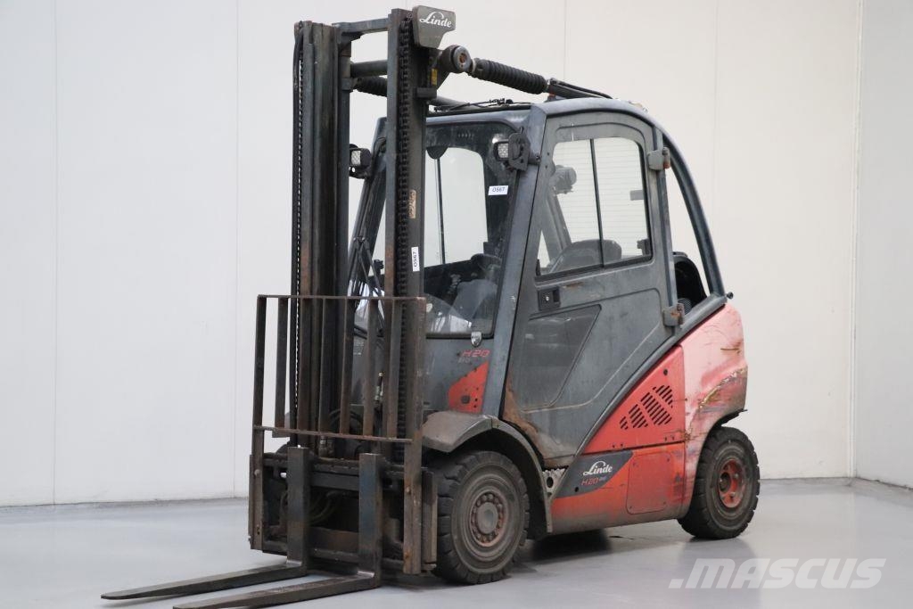 Linde H20T-02/600 LPG heftrucks