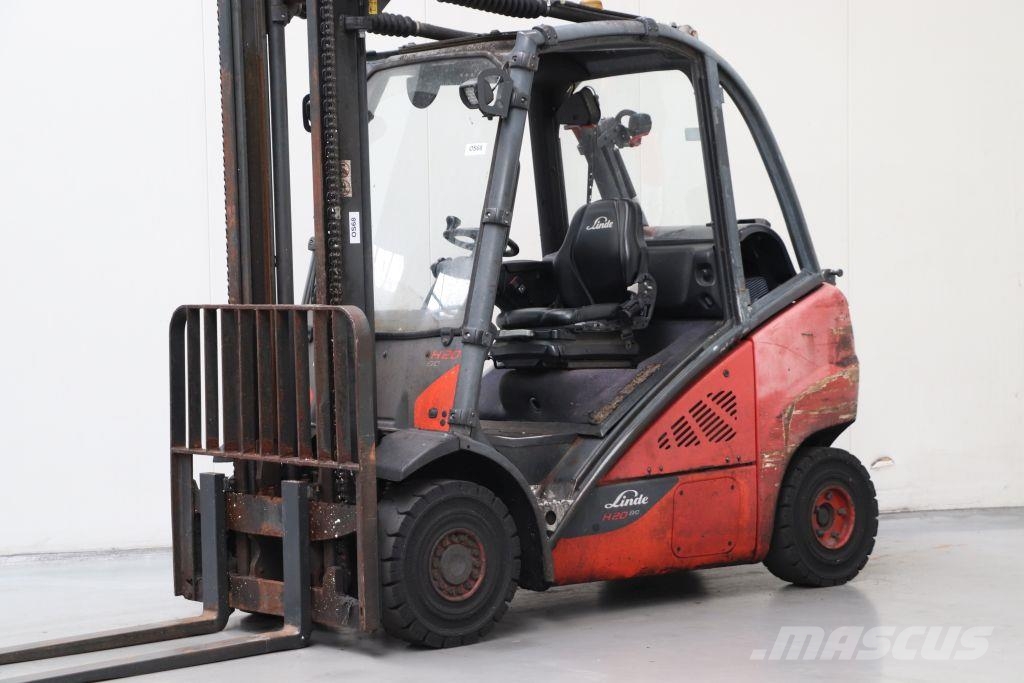 Linde H20T-02/600 LPG heftrucks