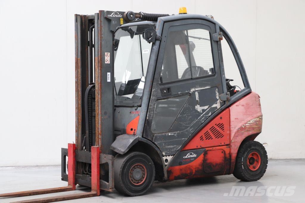 Linde H20T-02/600 LPG heftrucks