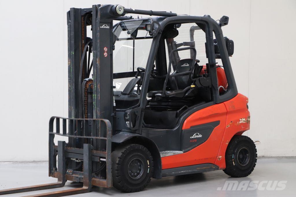 Linde H25T-01 LPG heftrucks