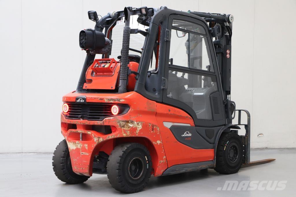 Linde H25T-01 LPG heftrucks