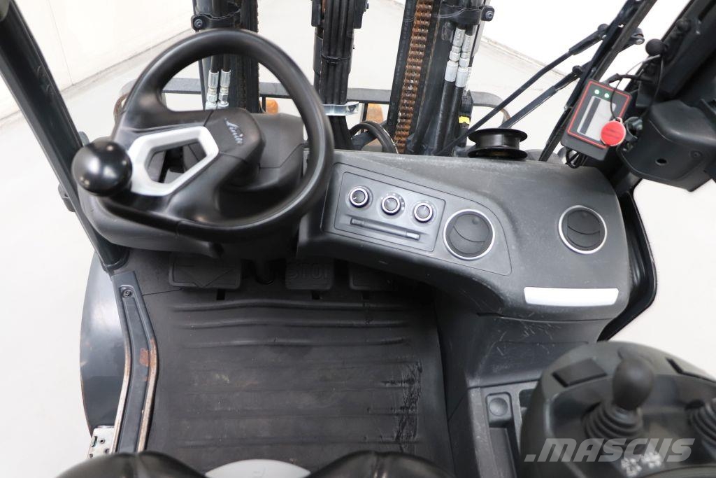 Linde H25T-01 LPG heftrucks