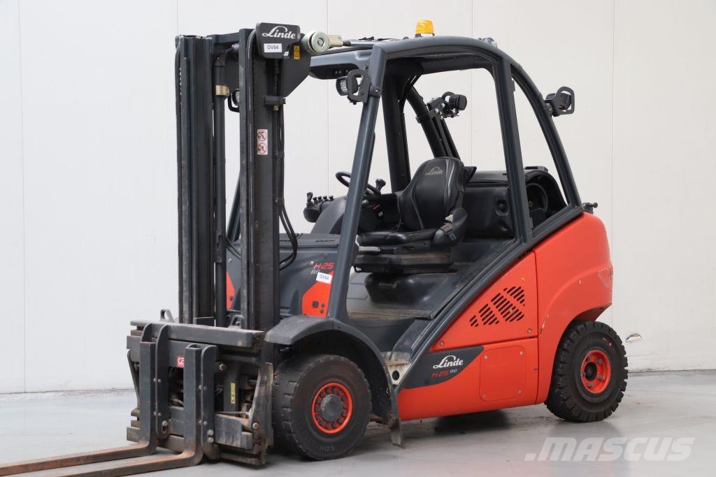 Linde H25T-02 LPG heftrucks