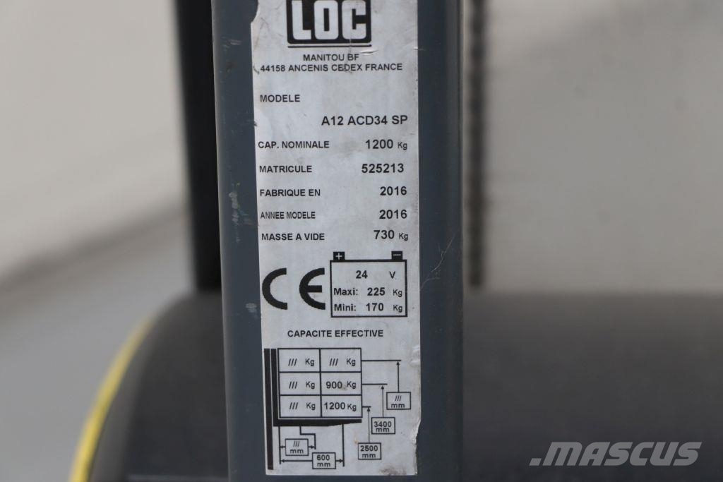 LOC A12 ACD34 SP Pedestrian stacker