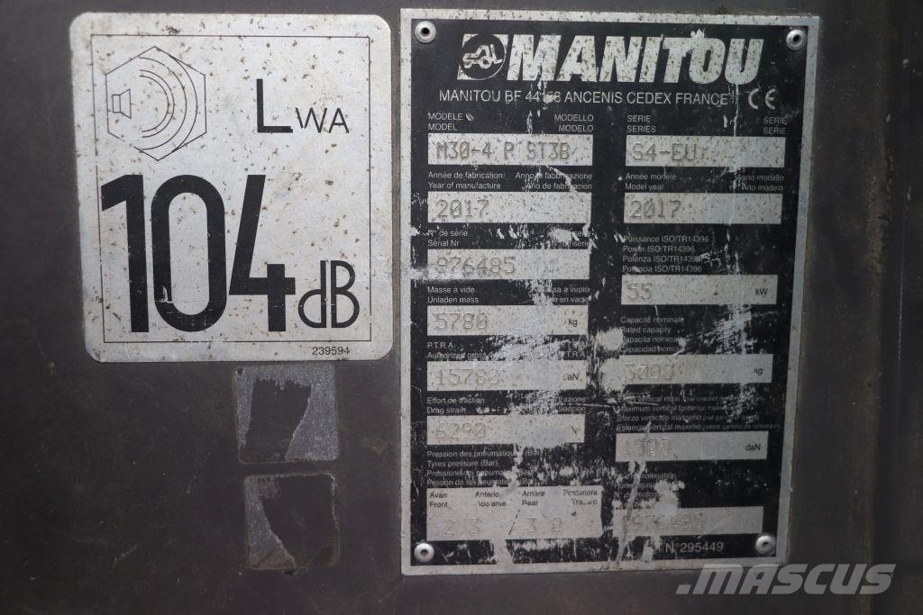 Manitou M30-4 Vanterenski viljuškar