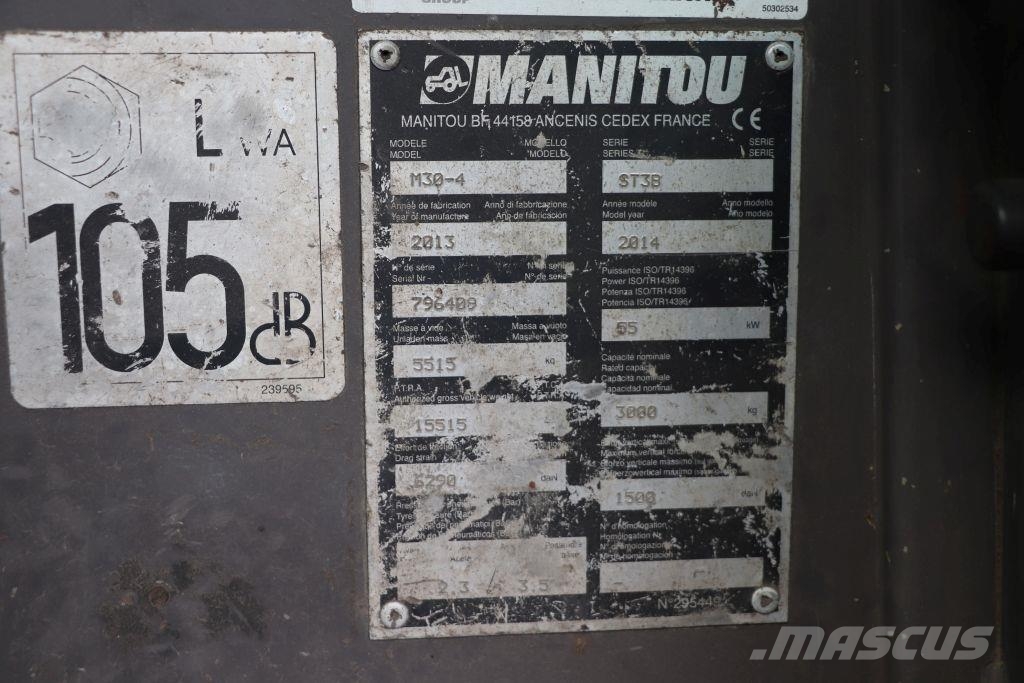 Manitou M30-4 Vanterenski viljuškar