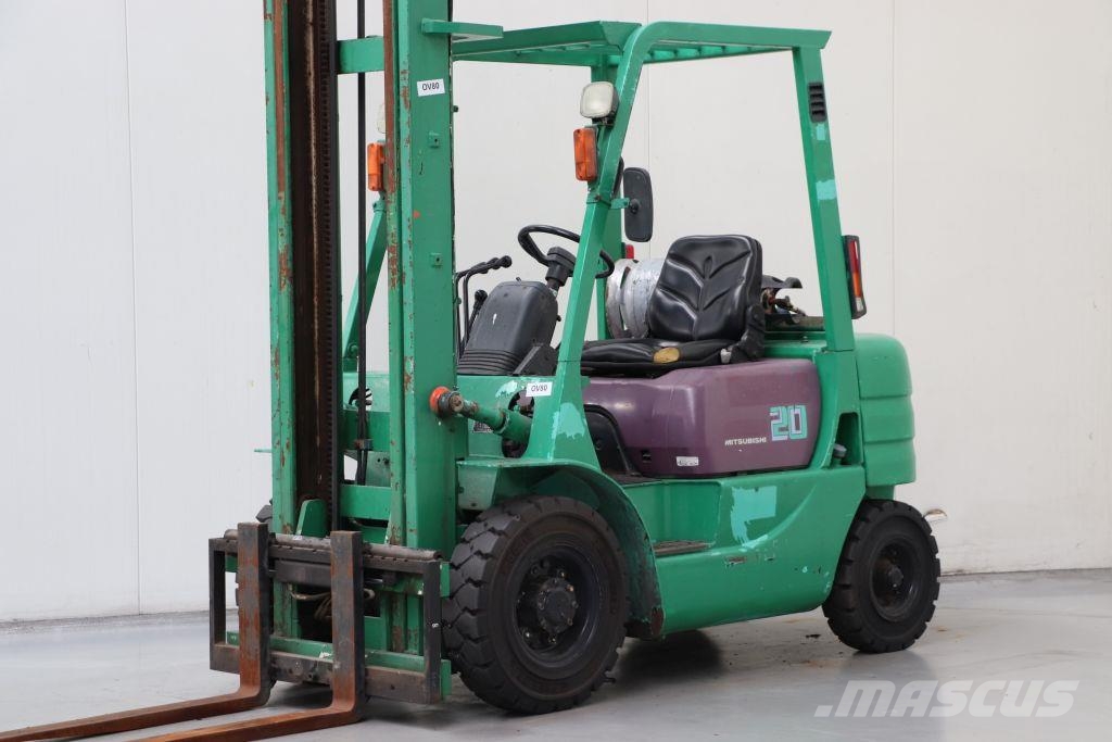 Mitsubishi FG20 LPG forklifts