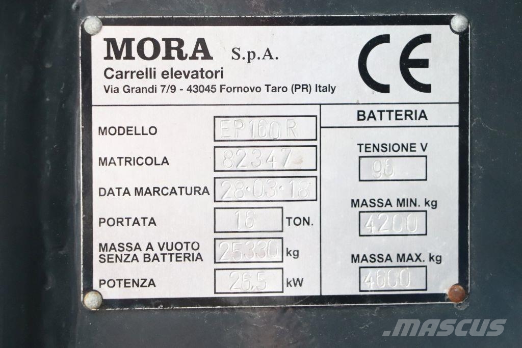 Mora EP160R 전동 지게차