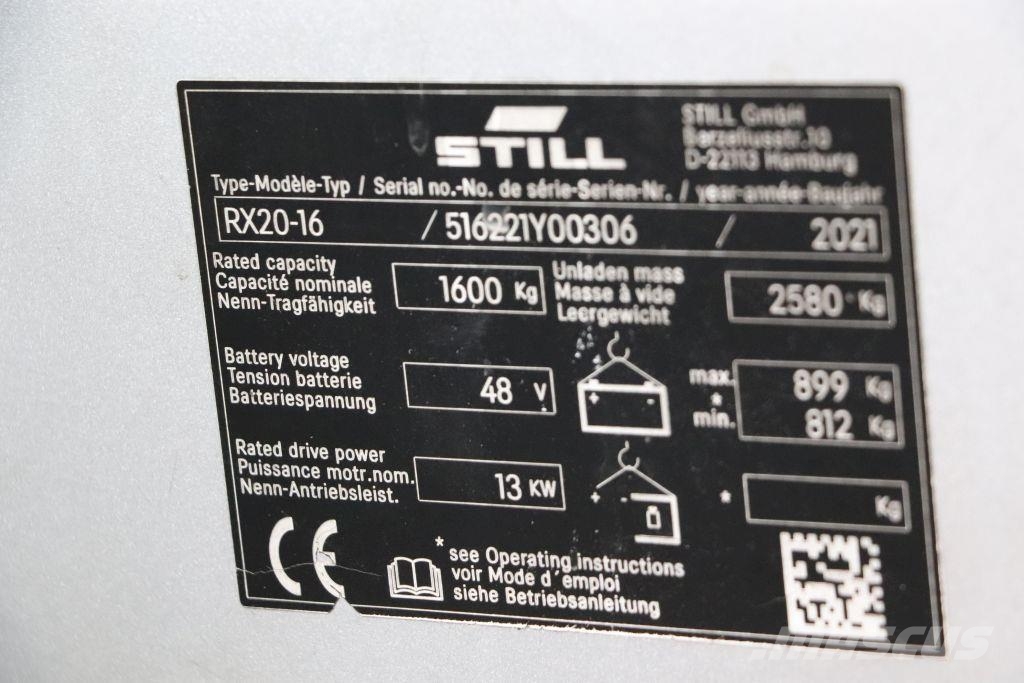 Still RX20-16 Elektritõstukid