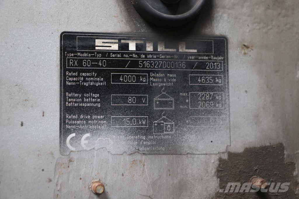 Still RX60-40 Elektriske trucker
