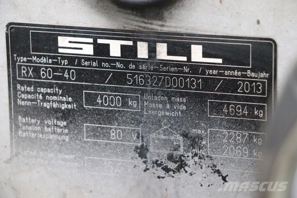 Still RX60-40 Električni viličari