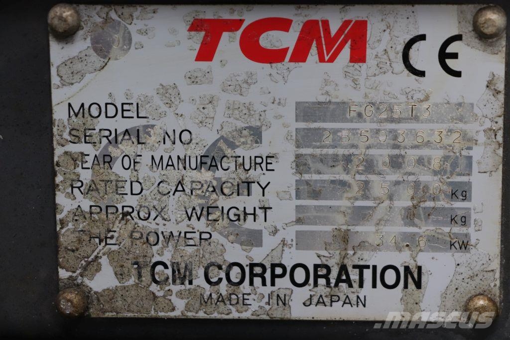 TCM FG25T3 Gaasitõstukid