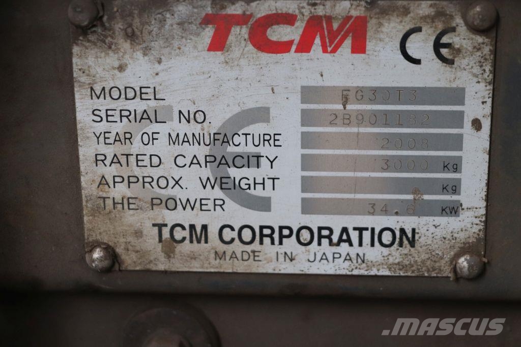 TCM FG30T3 Gaasitõstukid