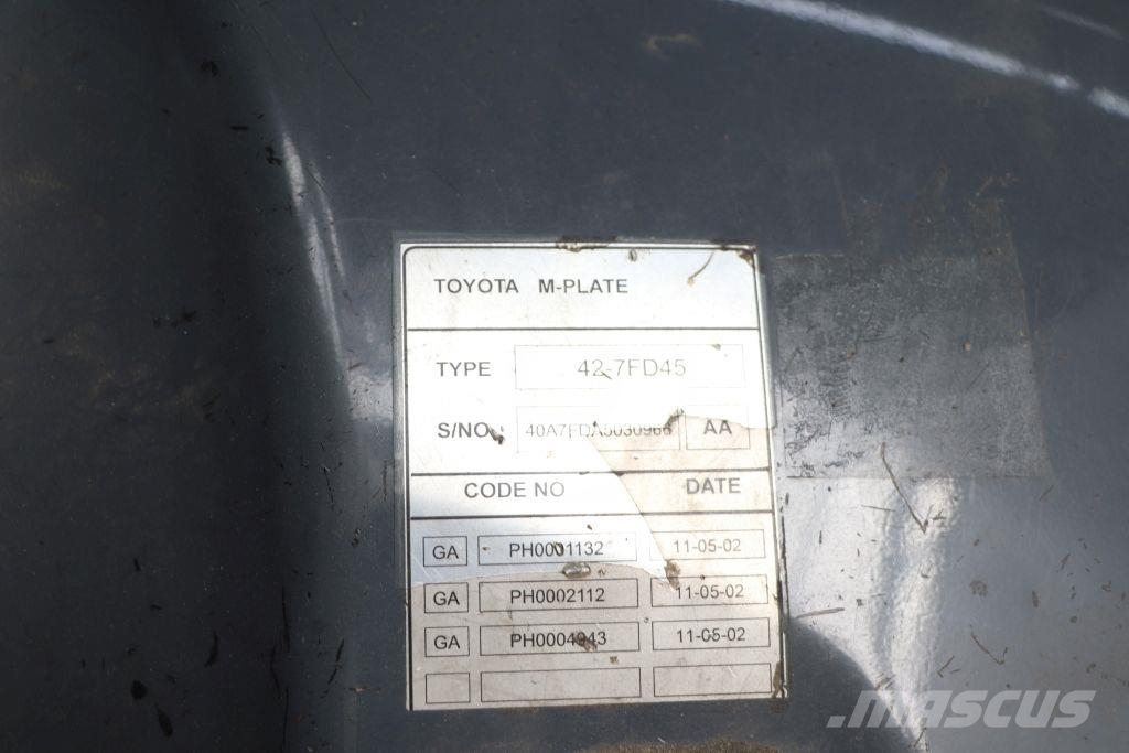 Toyota 42-7FD45 شاحنات الديزل