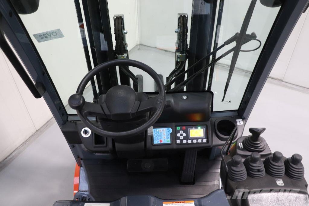 Toyota 8FBE16T Elektrische heftrucks