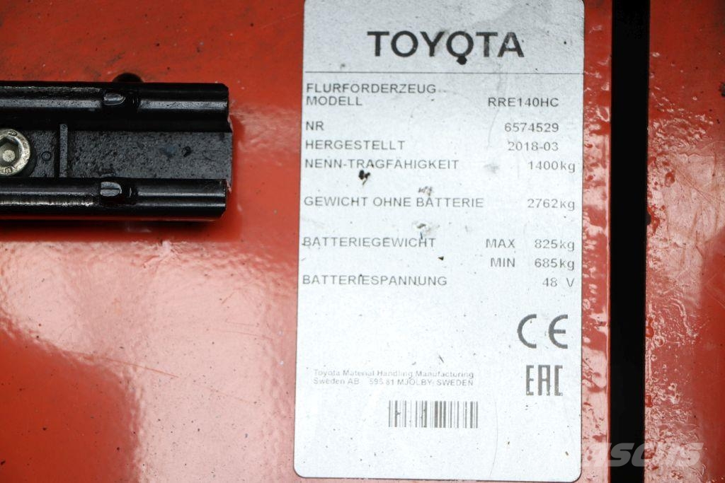 Toyota RRE140HC Viljuškari sa pomičnim stupom