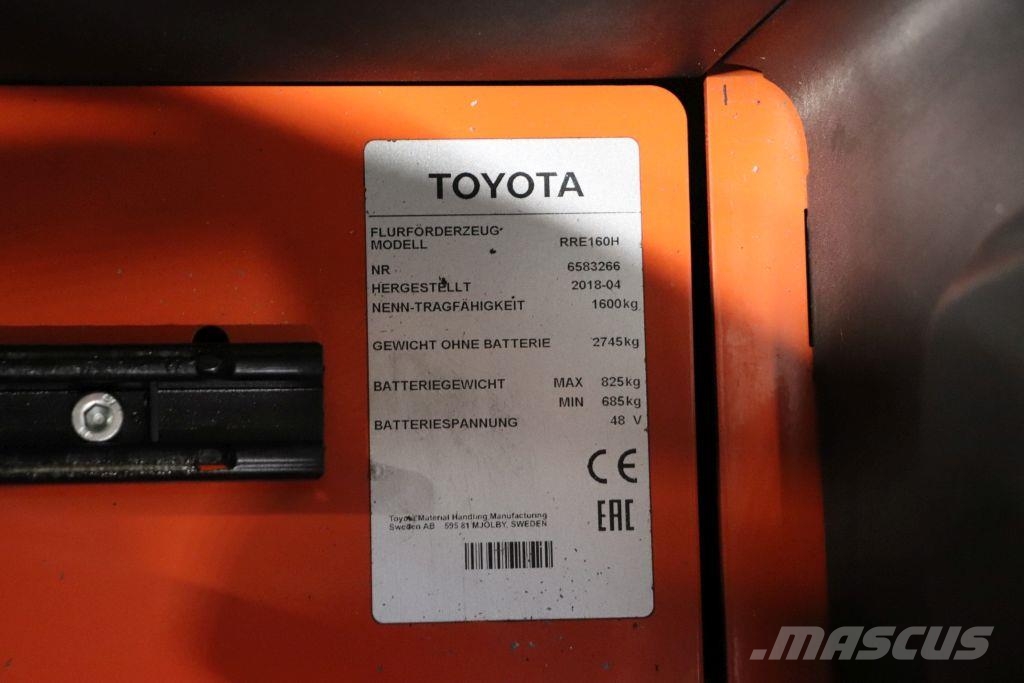 Toyota RRE160H Schubmaststapler