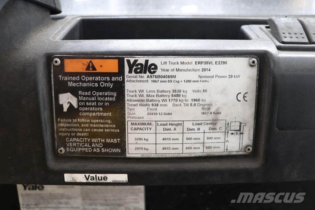 Yale ERP35VL Električni viličari
