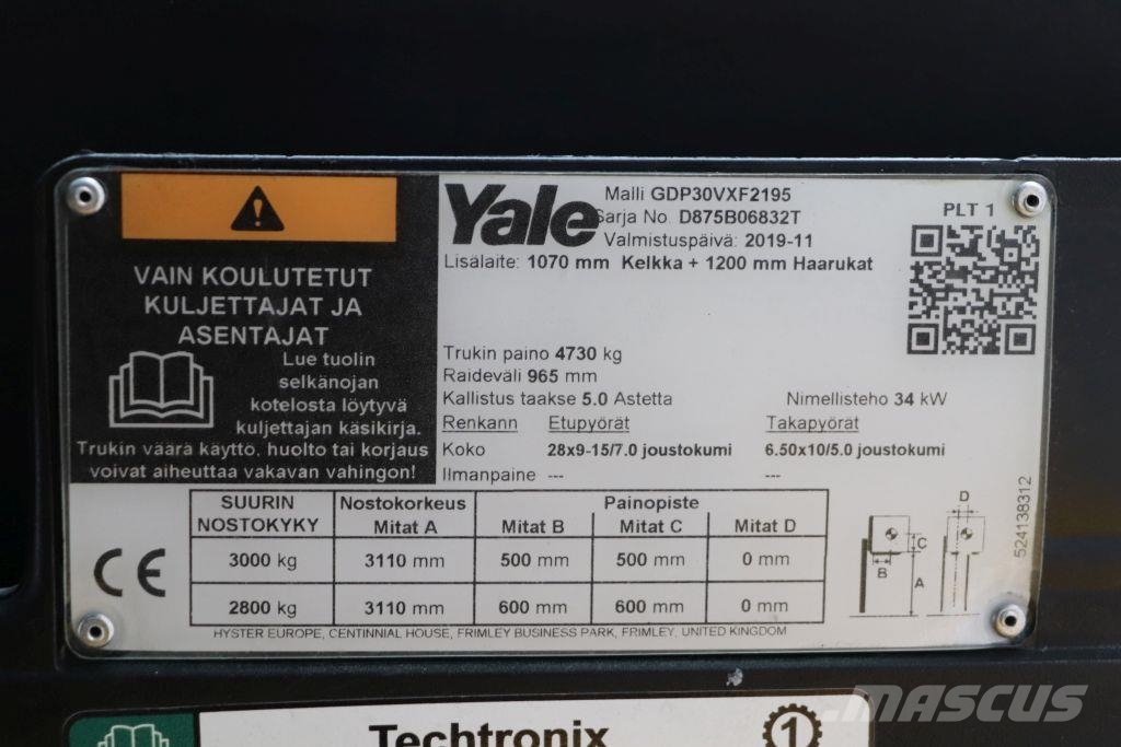 Yale GDP30VX Camiones diesel