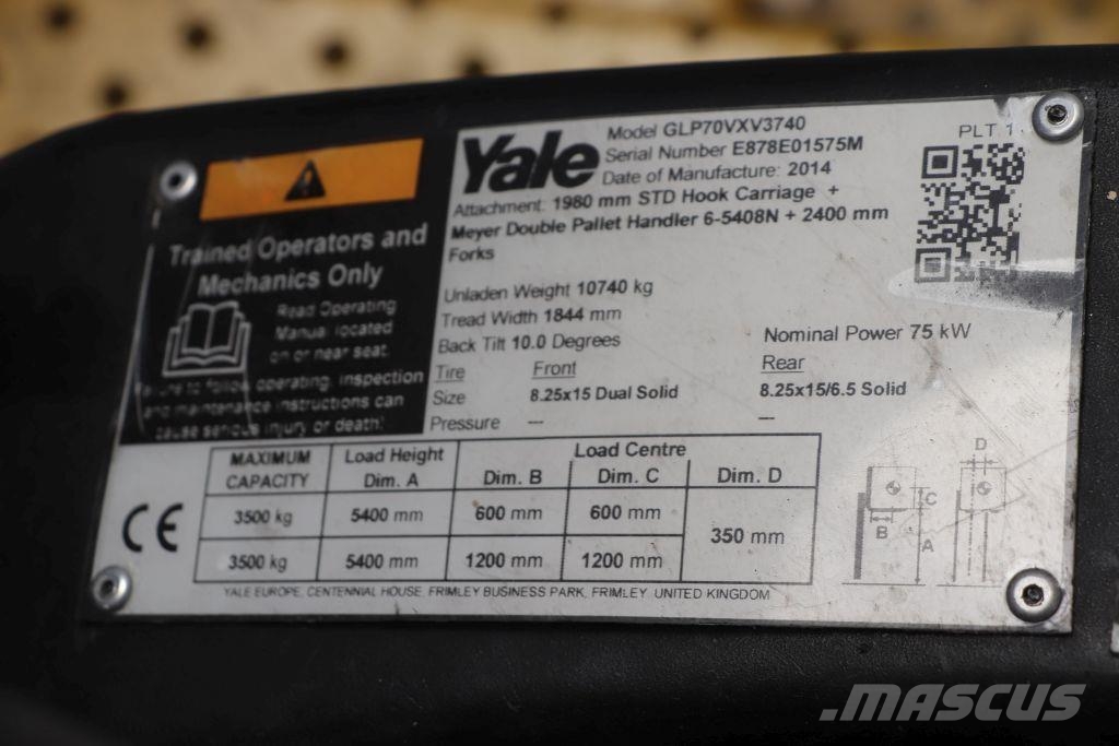 Yale GDP70VX شاحنات الديزل