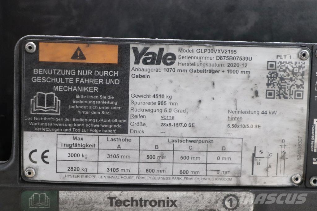 Yale GLP30VX شاحنات LPG