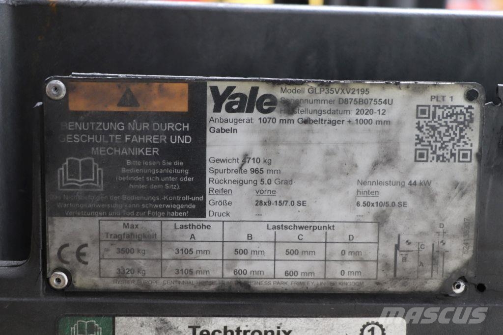Yale GLP35VX شاحنات LPG