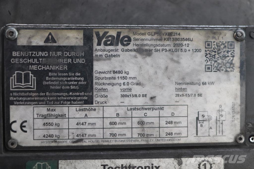 Yale GLP55VX Carretillas LPG