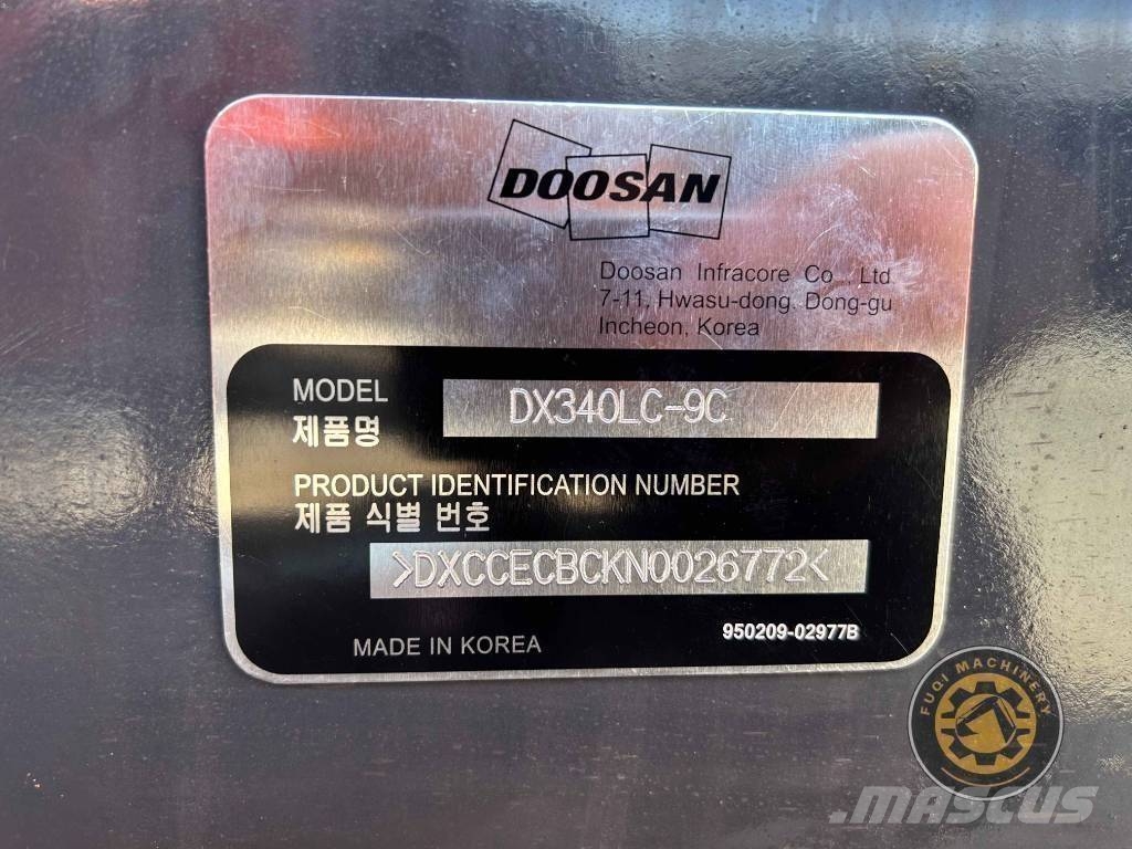 Doosan DX 340 LC Raupenbagger