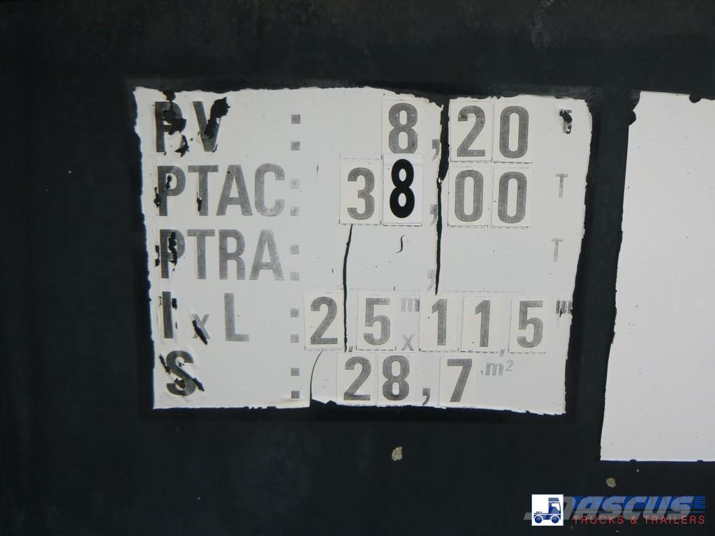 Magyar Chemical tank inox 33 m3 / 1 comp Semirremolques cisterna