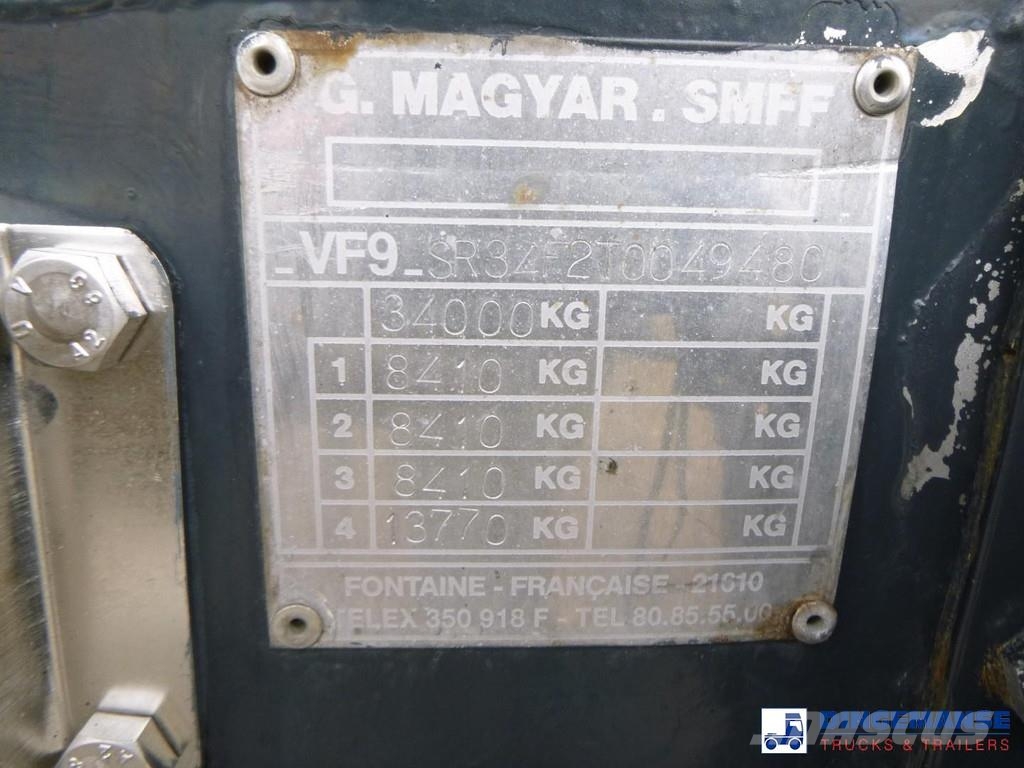 Magyar Chemical tank inox 33 m3 / 1 comp Semirremolques cisterna