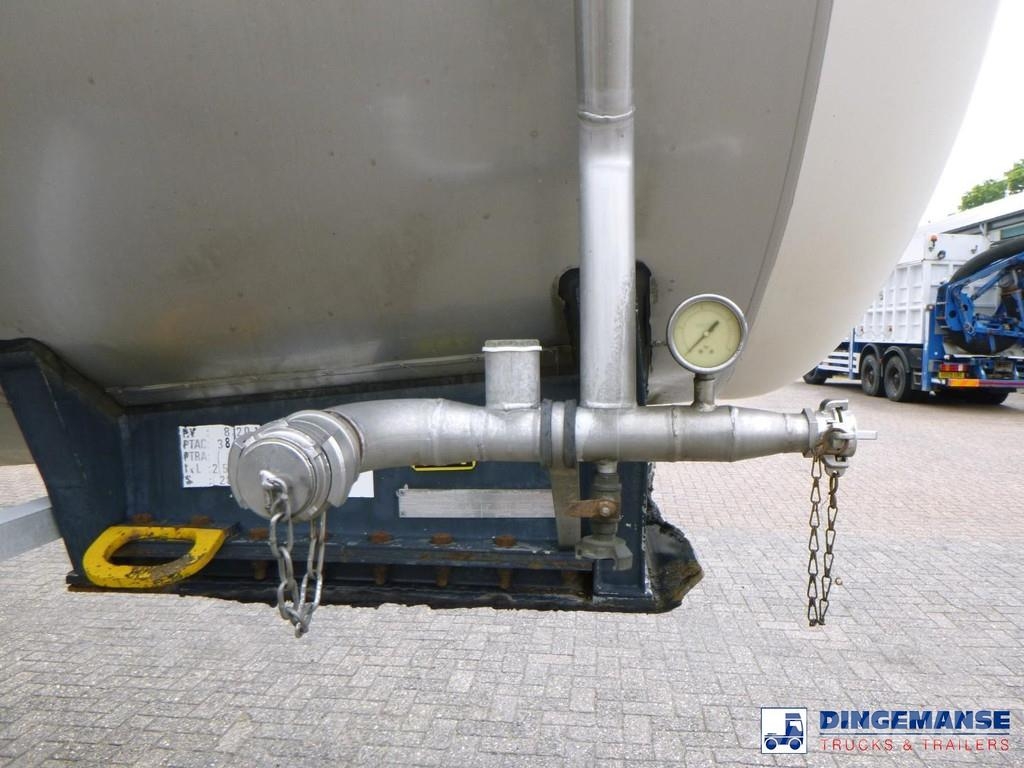 Magyar Chemical tank inox 33 m3 / 1 comp Semirremolques cisterna
