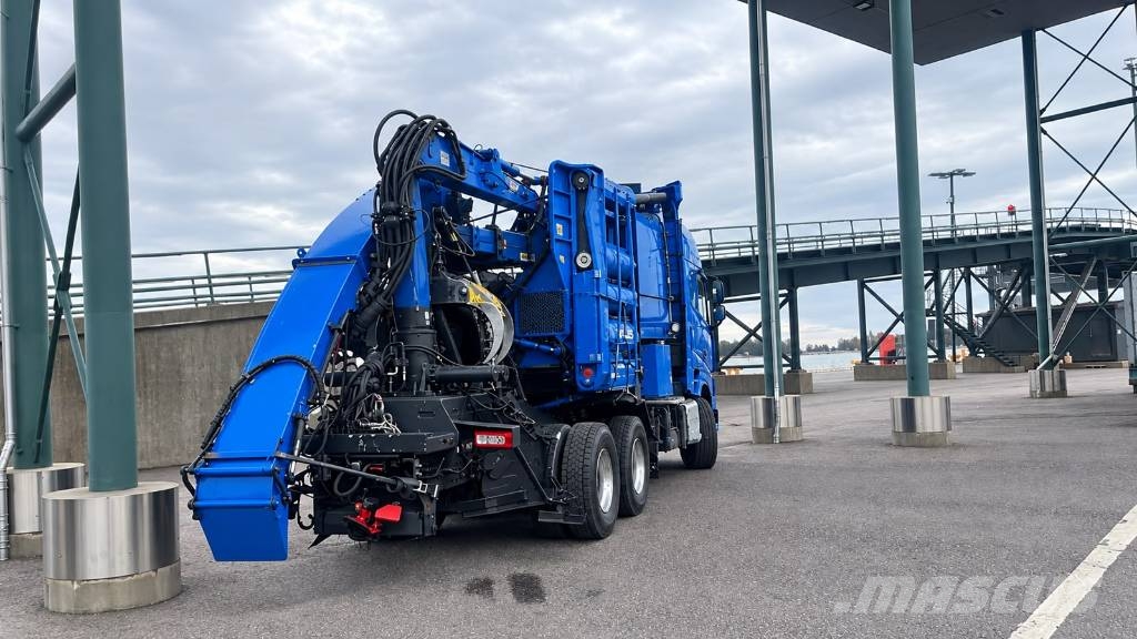 Volvo FH 16 750, EURO 6, 6x4, BRUKS MOBILE CHIPPER Drobilice za drvo / čiperi