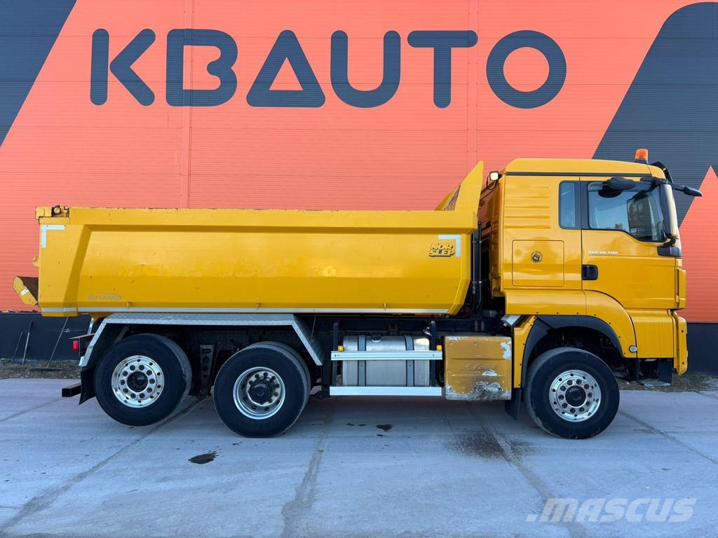 MAN TGS 28.500 6x4*4 BOX L=4957 mm Kipper