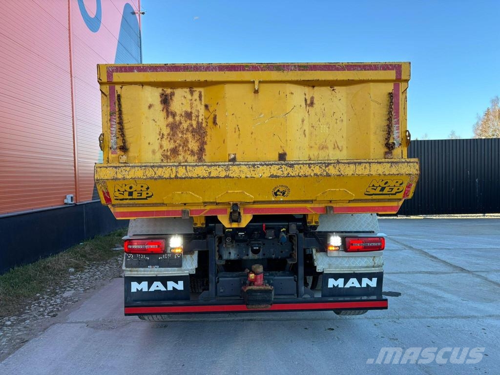 MAN TGS 28.500 6x4*4 BOX L=4957 mm Kipper