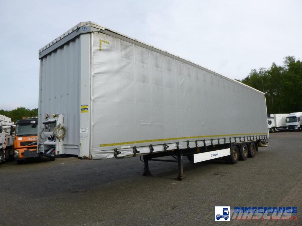 Krone MEGA Curtain side trailer SD 98 m3 Poluprikolice sa ciradom