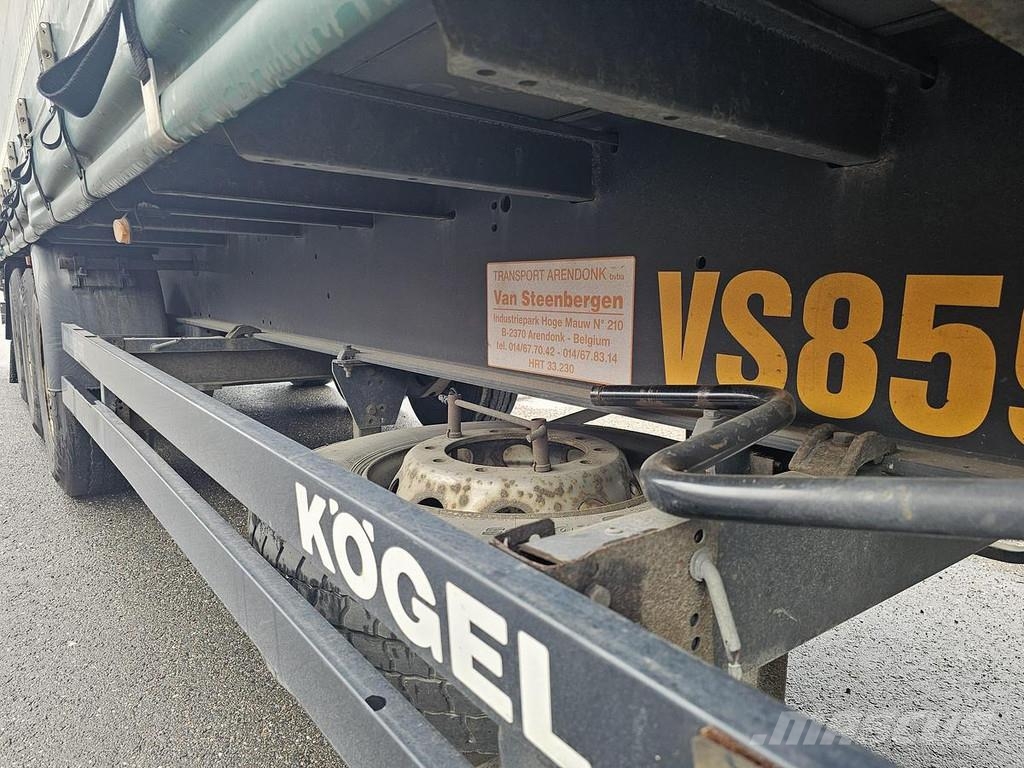 Kögel SN 24 -SLIDING ROOF- COIL - SAF DISC. Semirremolques de caja de lona