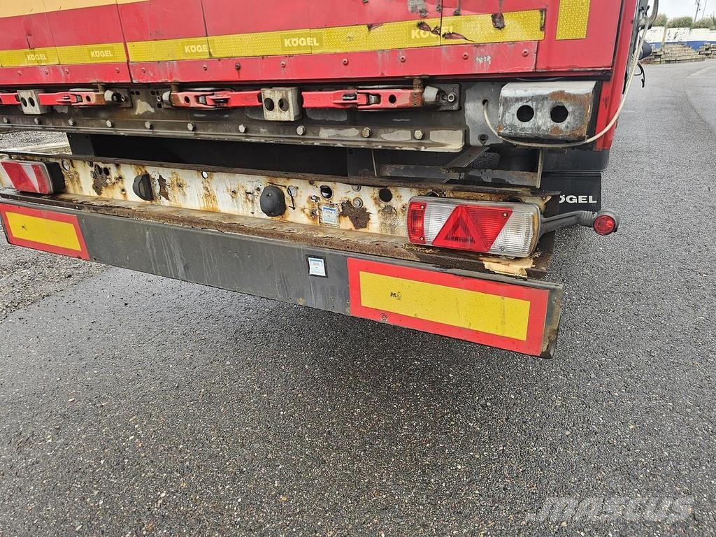 Kögel SN 24 -SLIDING ROOF- COIL - SAF DISC. Semirremolques de caja de lona