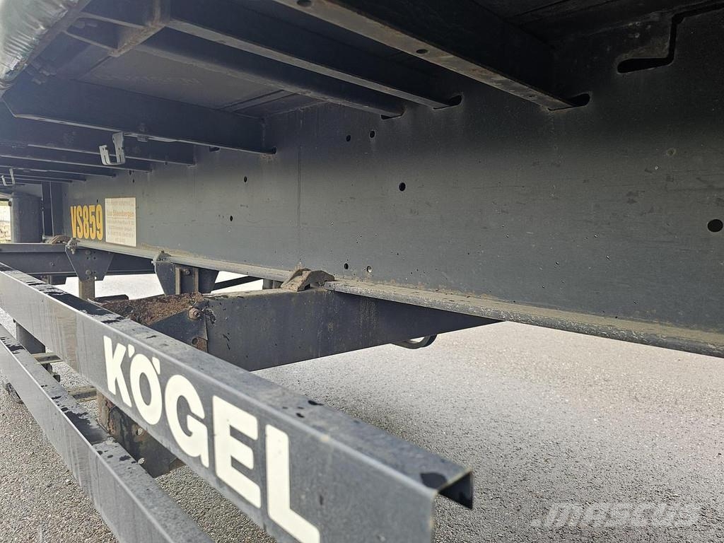 Kögel SN 24 -SLIDING ROOF- COIL - SAF DISC. Semirremolques de caja de lona