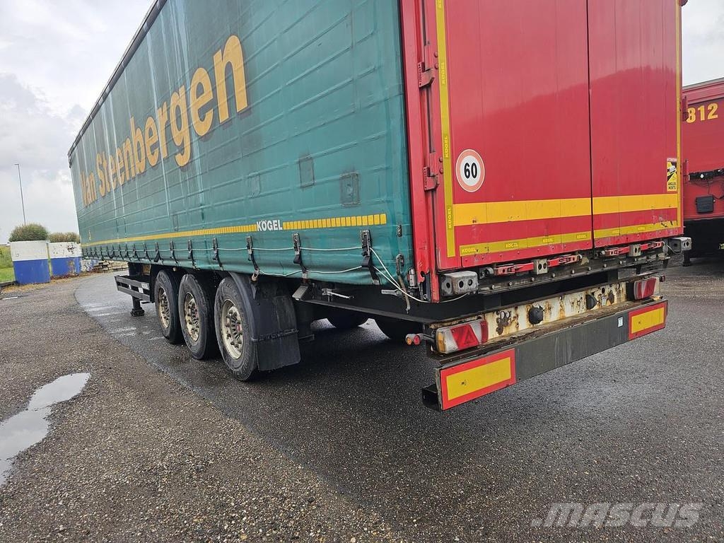 Kögel SN 24 -SLIDING ROOF- COIL - SAF DISC. Semirremolques de caja de lona