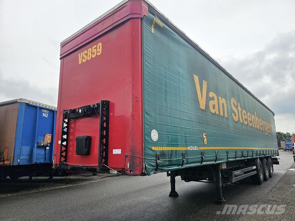 Kögel SN 24 -SLIDING ROOF- COIL - SAF DISC. Semirremolques de caja de lona
