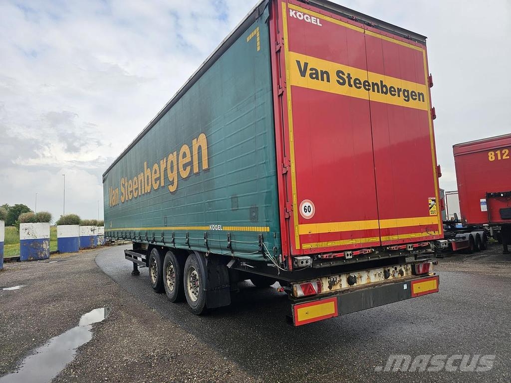 Kögel SN 24 -SLIDING ROOF- COIL - SAF DISC. Semirremolques de caja de lona