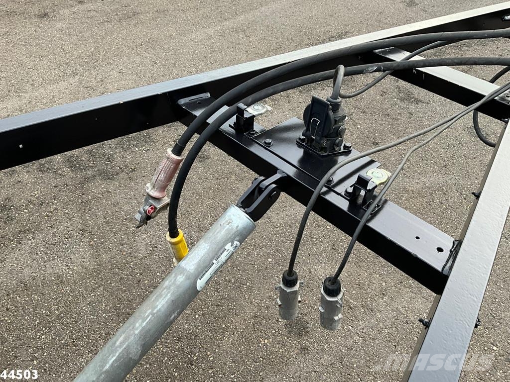 Noyens 2-assige containeraanhangwagen Remolques portacontenedores