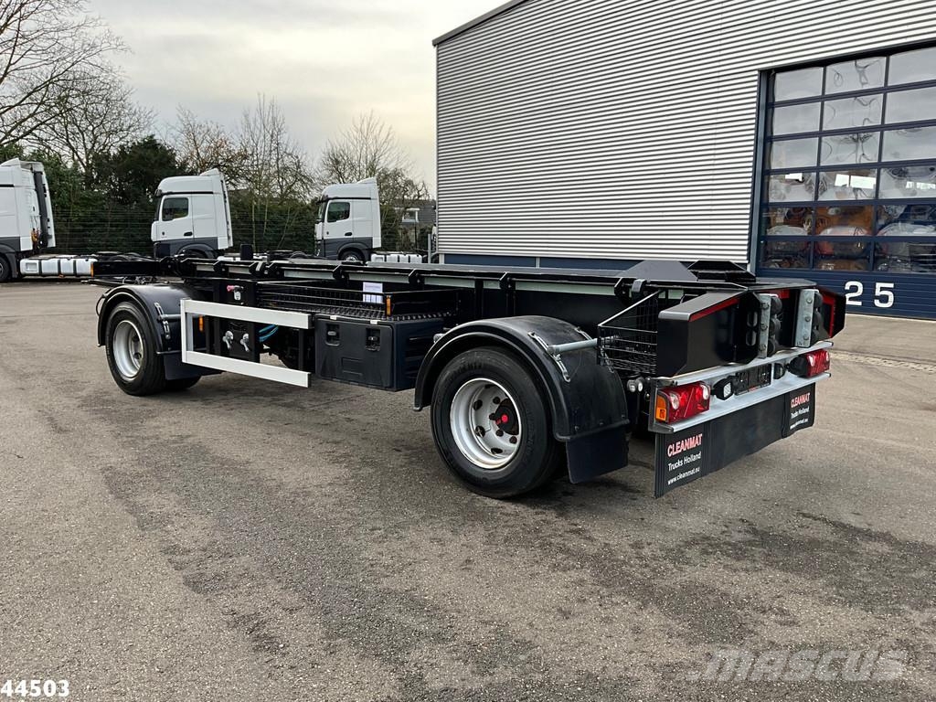 Noyens 2-assige containeraanhangwagen Remolques portacontenedores