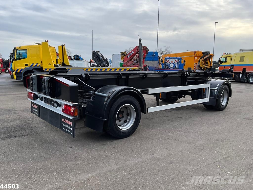 Noyens 2-assige containeraanhangwagen Remolques portacontenedores