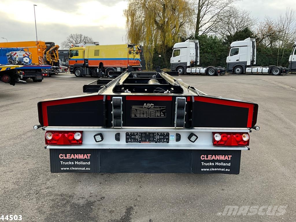 Noyens 2-assige containeraanhangwagen Remolques portacontenedores