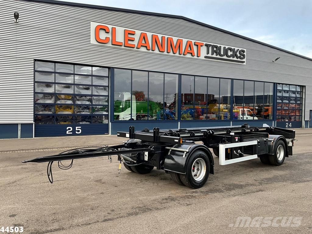 Noyens 2-assige containeraanhangwagen Remolques portacontenedores