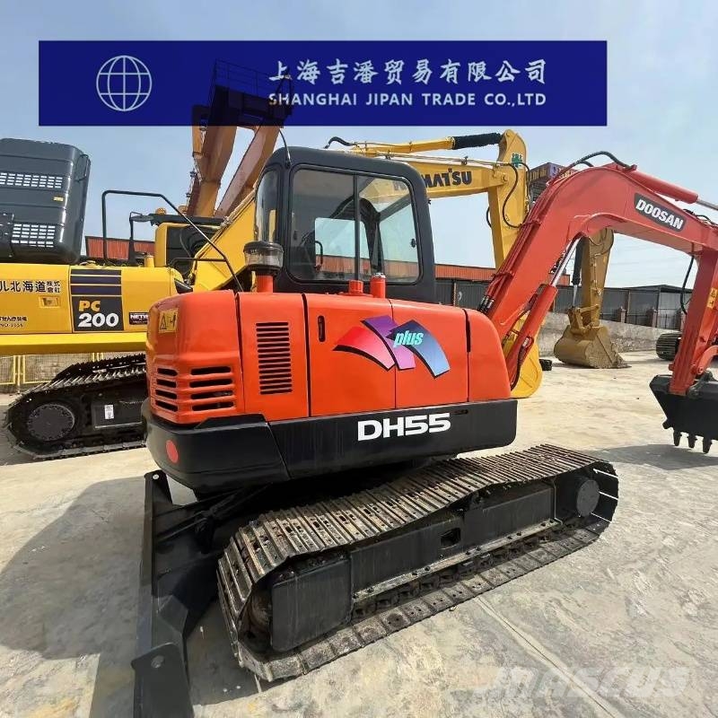 Doosan DH 55 Gravemaskiner på larvebånd