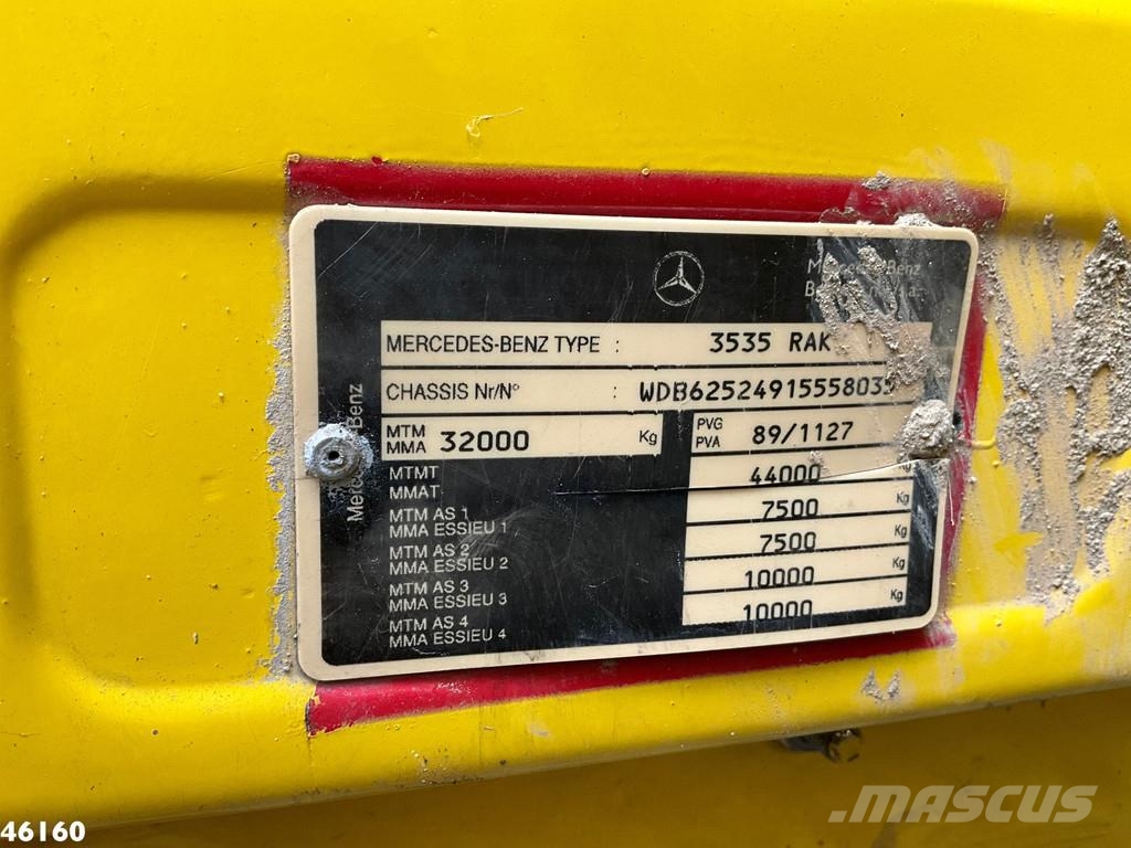 Mercedes-Benz 3535 AK V8 8x8 JIGE Recovery truck Recovery vehicles