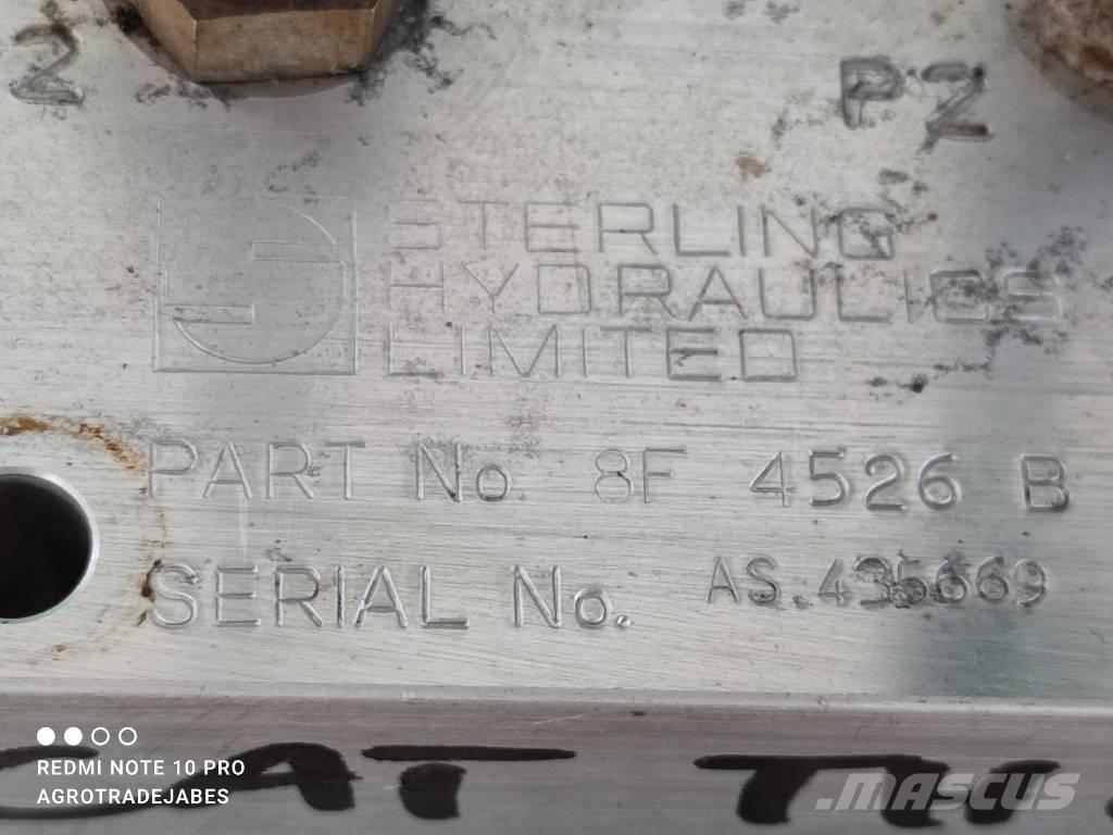 CAT 8F4526B Cat TH 62 Hydraulic Valve Hydraulik