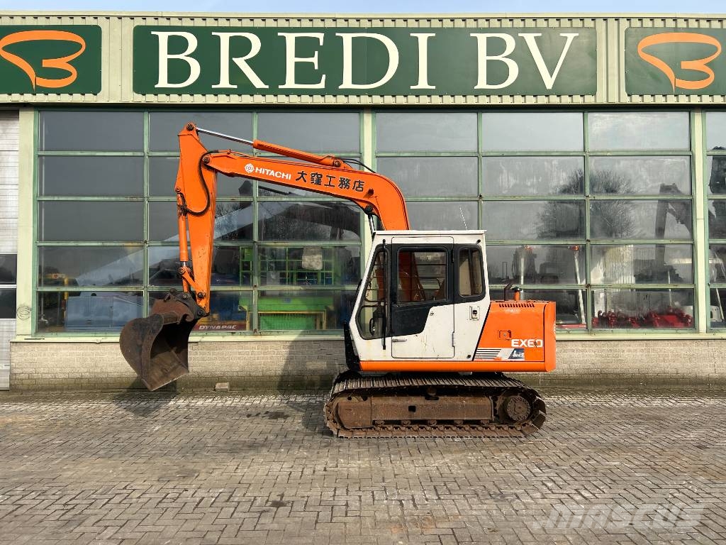 Hitachi EX 60 حفارات صغيرة أقل من 7 طن (حفارات صغيرة)